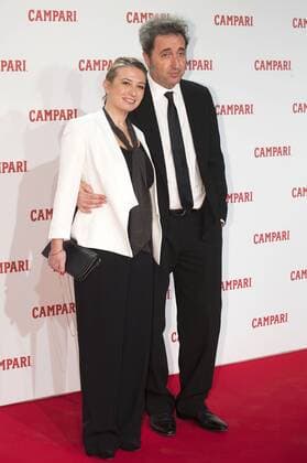 Paolo Sorrentino mit Gattin Daniela D Antonio bei der Premiere des Kurzfilms Campari Red Diaries - Killer in Red im Palazzo delle Esposizioni. Rom, 24.01.2017 Foto:xDaziramx xFuturexImage