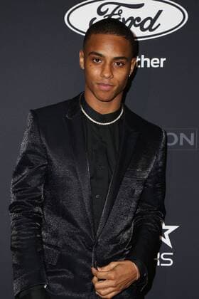 LOS ANGELES - JAN 23: Keith Powers at the BET s The New Edition Story Premiere Screening at Paramount Studios on January 23, 2017 in Los Angeles, CA  Copyright: xHPAx xIPAx