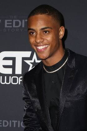 LOS ANGELES - JAN 23: Keith Powers at the BET s The New Edition Story Premiere Screening at Paramount Studios on January 23, 2017 in Los Angeles, CA  Copyright: xHPAx xIPAx