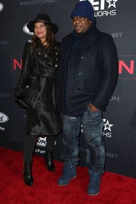 LOS ANGELES - JAN 23: Alicia Etheredge, Bobby Brown at the BET s The New Edition Story Premiere Screening at Paramount Studios on January 23, 2017 in Los Angeles, CA  Copyright: xHPAx xIPAx