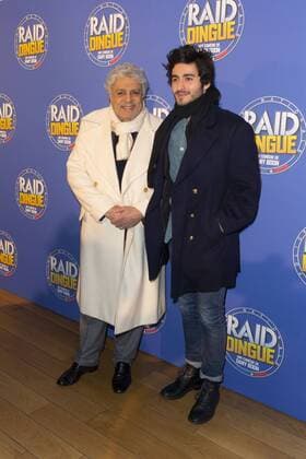 Raid Dingue Filmpremiere in Paris Enrico Macias - Simon Macias CELEBRITES : Avant premiere du film Raid Dingue - Paris - 24 01 2017 StephenCaillet Panoramic 