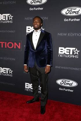 LOS ANGELES - JAN 23: Woody McClain at the BET s The New Edition Story Premiere Screening at Paramount Studios on January 23, 2017 in Los Angeles, CA  Copyright: xHPAx xIPAx