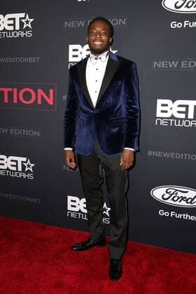 LOS ANGELES - JAN 23: Woody McClain at the BET s The New Edition Story Premiere Screening at Paramount Studios on January 23, 2017 in Los Angeles, CA  Copyright: xHPAx xIPAx