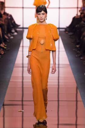 215042 Marineau Starface 2017-01-24 Paris France Paris Fashion week. Defile Haute Couture Printemps ete 2017. Giorgio Armani Prive. Armani Privé, spring-summer 2017 Paris, France Paris Fashion week. Defile Haute Couture Spring Summer 2017. Giorgio Armani Prive. Editorial use only _sans_perso  Copyright: xMarineaux STAR_215042_025