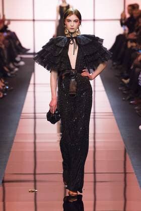 215042 Marineau Starface 2017-01-24 Paris France Paris Fashion week. Defile Haute Couture Printemps ete 2017. Giorgio Armani Prive. Armani Privé, spring-summer 2017 Paris, France Paris Fashion week. Defile Haute Couture Spring Summer 2017. Giorgio Armani Prive. Editorial use only _sans_perso  Copyright: xMarineaux STAR_215042_033