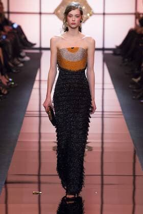 215042 Marineau Starface 2017-01-24 Paris France Paris Fashion week. Defile Haute Couture Printemps ete 2017. Giorgio Armani Prive. Armani Privé, spring-summer 2017 Paris, France Paris Fashion week. Defile Haute Couture Spring Summer 2017. Giorgio Armani Prive. Editorial use only _sans_perso  Copyright: xMarineaux STAR_215042_036