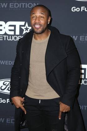 LOS ANGELES - JAN 23: Tank, Durrell Babbs at the BET s The New Edition Story Premiere Screening at Paramount Studios on January 23, 2017 in Los Angeles, CA  Copyright: xHPAx xIPAx