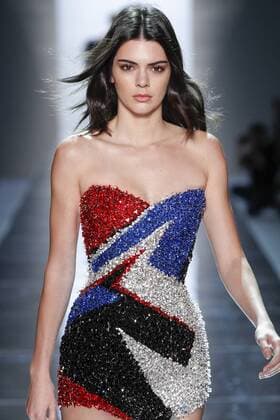 215043 Marineau Starface 2017-01-24 Paris France Paris Fashion week. Defile Haute Couture Printemps ete 2017. Alexandre Vauthier. Paris Fashion week. Defile Haute Couture Spring Summer 2017 Alexandre Vauthier. Alexandre Vauthier, spring-summer 2017 Paris, France Editorial use only Jenner, Kendall  Copyright: xMarineaux STAR_215043_043