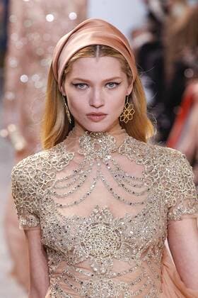 215064 Marineau Starface 2017-01-25 Paris France Paris Fashion week. Defile Haute Couture Printemps ete 2017. Elie Saab. Paris Fashion week. Defile Haute Couture Spring Summer 2017. Maison Margiela Elie Saab , Couture, spring-summer 2017 Paris, France Editorial use only _sans_perso  Copyright: xMarineaux STAR_215064_025