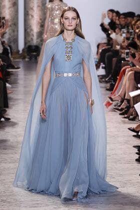 215064 Marineau Starface 2017-01-25 Paris France Paris Fashion week. Defile Haute Couture Printemps ete 2017. Elie Saab. Paris Fashion week. Defile Haute Couture Spring Summer 2017. Maison Margiela Elie Saab , Couture, spring-summer 2017 Paris, France Editorial use only _sans_perso  Copyright: xMarineaux STAR_215064_037