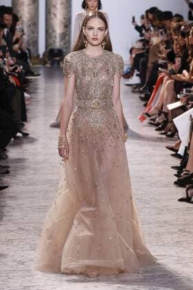 215064 Marineau Starface 2017-01-25 Paris France Paris Fashion week. Defile Haute Couture Printemps ete 2017. Elie Saab. Paris Fashion week. Defile Haute Couture Spring Summer 2017. Maison Margiela Elie Saab , Couture, spring-summer 2017 Paris, France Editorial use only _sans_perso  Copyright: xMarineaux STAR_215064_038