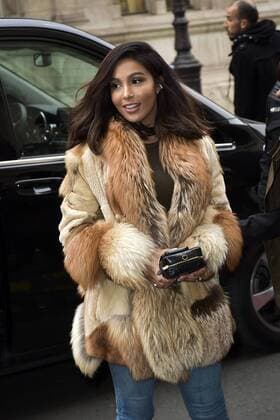 Majda Sakho CELEBRITES : Ankunft Modenschau - JP Gaultier - Paris - 25 01 2017 JBAutissier Panoramic 