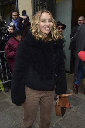 Alexandra Golovanoff CELEBRITES : Ankunft Modenschau - JP Gaultier - Paris - 25 01 2017 JBAutissier Panoramic 