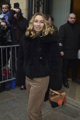 Alexandra Golovanoff CELEBRITES : Ankunft Modenschau - JP Gaultier - Paris - 25 01 2017 JBAutissier Panoramic 