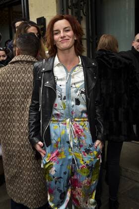Fauve Hautot CELEBRITES : Ankunft Modenschau - JP Gaultier - Paris - 25 01 2017 JBAutissier Panoramic 