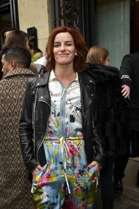 Fauve Hautot CELEBRITES : Ankunft Modenschau - JP Gaultier - Paris - 25 01 2017 JBAutissier Panoramic 