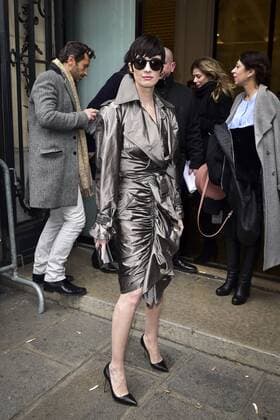 Paz Vega CELEBRITES : Ankunft Modenschau - JP Gaultier - Paris - 25 01 2017 JBAutissier Panoramic 