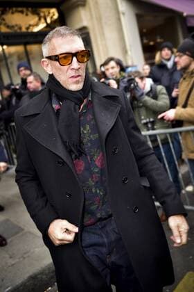 Vincent Cassel CELEBRITES : Ankunft Modenschau - JP Gaultier - Paris - 25 01 2017 JBAutissier Panoramic 