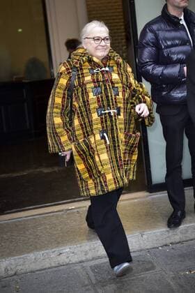 Josiane Balasko CELEBRITES : Ankunft Modenschau - JP Gaultier - Paris - 25 01 2017 JBAutissier Panoramic 