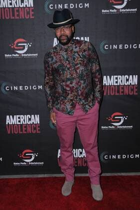 January 25, 2017 - Hollywood, CA, United States - 25 January 2017 - Hollywood, California - Columbus Short. American Violence Los Angeles Premiere held at The Egyptian Theater. Photo Credit: AdMedia Hollywood United States - ZUMAa123 20170125_zaa_a123_092 Copyright: xBirdiexThompsonx