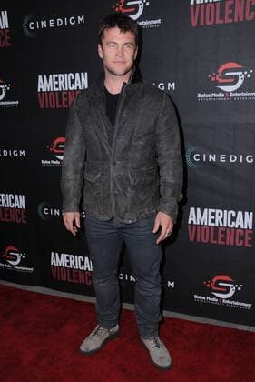 January 25, 2017 - Hollywood, CA, United States - 25 January 2017 - Hollywood, California - Luke Hemsworth. American Violence Los Angeles Premiere held at The Egyptian Theater. Photo Credit: AdMedia Hollywood United States - ZUMAa123 20170125_zaa_a123_094 Copyright: xBirdiexThompsonx