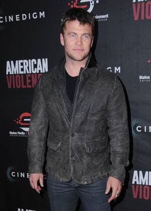January 25, 2017 - Hollywood, CA, United States - 25 January 2017 - Hollywood, California - Luke Hemsworth. American Violence Los Angeles Premiere held at The Egyptian Theater. Photo Credit: AdMedia Hollywood United States - ZUMAa123 20170125_zaa_a123_105 Copyright: xBirdiexThompsonx