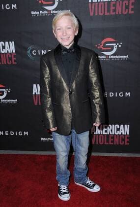 January 25, 2017 - Hollywood, CA, United States - 25 January 2017 - Hollywood, California - Hunter Fischer. American Violence Los Angeles Premiere held at The Egyptian Theater. Photo Credit: AdMedia Hollywood United States - ZUMAa123 20170125_zaa_a123_111 Copyright: xBirdiexThompsonx