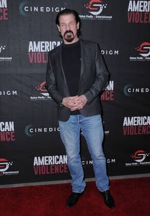 January 25, 2017 - Hollywood, CA, United States - 25 January 2017 - Hollywood, California - Michael Pare. American Violence Los Angeles Premiere held at The Egyptian Theater. Photo Credit: AdMedia Hollywood United States - ZUMAa123 20170125_zaa_a123_127 Copyright: xBirdiexThompsonx