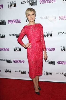 Alina Gorun bei der American Violence Film Premiere am 25.01.2017 in Los Angeles American Violence Filmpremiere in Los Angeles, 2017 