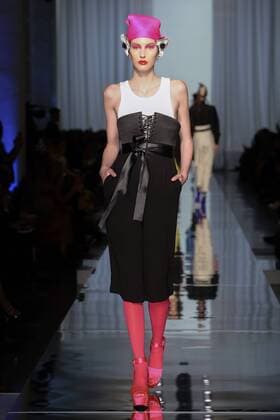 215071 Marineau Starface 2017-01-25 Paris France Paris Fashion week. Defile Haute Couture Printemps ete 2017. Jean Paul Gaultier. Paris Fashion week. Defile Haute Couture Spring Summer 2017. Jean Paul Gaultier. Jean Paul Gaultier , Couture, spring-summer 2017 Paris, France Editorial use only _sans_perso  Copyright: xMarineaux STAR_215071_013