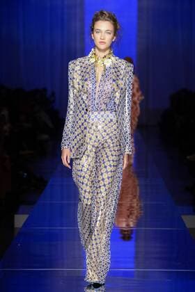 215071 Marineau Starface 2017-01-25 Paris France Paris Fashion week. Defile Haute Couture Printemps ete 2017. Jean Paul Gaultier. Paris Fashion week. Defile Haute Couture Spring Summer 2017. Jean Paul Gaultier. Jean Paul Gaultier , Couture, spring-summer 2017 Paris, France Editorial use only _sans_perso  Copyright: xMarineaux STAR_215071_042