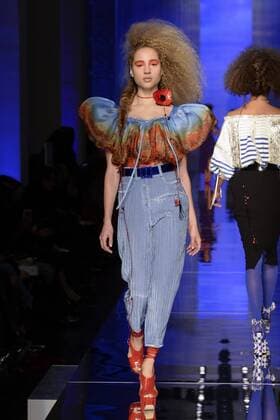 215071 Marineau Starface 2017-01-25 Paris France Paris Fashion week. Defile Haute Couture Printemps ete 2017. Jean Paul Gaultier. Paris Fashion week. Defile Haute Couture Spring Summer 2017. Jean Paul Gaultier. Jean Paul Gaultier , Couture, spring-summer 2017 Paris, France Editorial use only _sans_perso  Copyright: xMarineaux STAR_215071_045