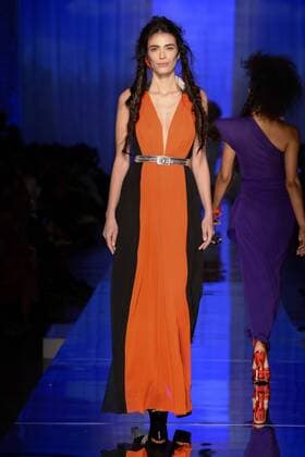 215071 Marineau Starface 2017-01-25 Paris France Paris Fashion week. Defile Haute Couture Printemps ete 2017. Jean Paul Gaultier. Paris Fashion week. Defile Haute Couture Spring Summer 2017. Jean Paul Gaultier. Jean Paul Gaultier , Couture, spring-summer 2017 Paris, France Editorial use only _sans_perso  Copyright: xMarineaux STAR_215071_048