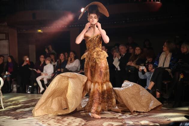 Haute Couture Franck Sorbier MODE : Fashion Week - Franck Sorbier - 25 01 2017 StephaneChemin Panoramic 