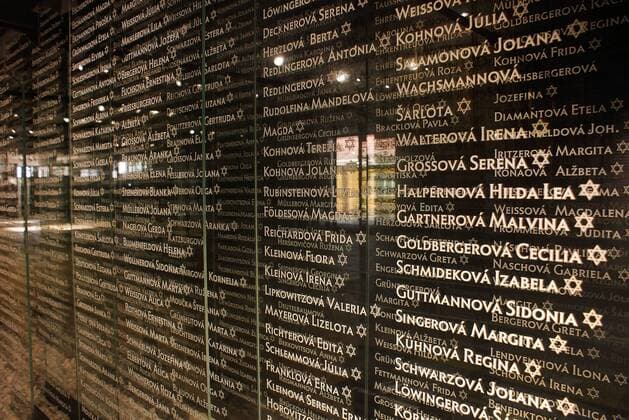 Dem politischen Rechtsruck im Lande zum Trotz hat vor rund einem Jahr in Sered in der Slowakei das erste Museum eroeffnet, dass sich mit der Zeit des Holocaust beschaeftigt (Foto vom 13.12.2016: glaeserne Gedenkwand mit den Namen der Opfer). Die Gedenkstaette liegt eine Dreiviertelstunde entfernt von Bratislava. Hier wurde 1941 ein Arbeitslager fuer juedische Zwangsarbeiter eingerichtet, von 1942 war es auch Sammelzentrum fuer Transporte in deutsche Vernichtungslager. Nach Kriegsende wurde aus dem Lager Sered eine Kaserne. Bis 1945 wurden aus insgesamt drei Arbeits- und Deportationslagern mehr als 70.000 Juden aus der Slowakei nach Auschwitz und Theresienstadt deportiert und dort ermordet. Der Holocaust selbst war in der Slowakei ueber Jahrzehnte ein Tabuthema. (Siehe epd-Feature vom 26.01.2017) Holocaustgedenken in der Slowakei Copyright: epd-bild KilianxKirchgessner EDITORIAL USE ONLY