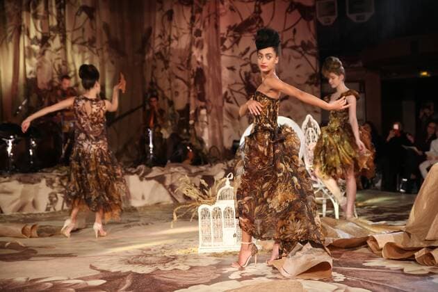 Haute Couture Franck Sorbier MODE : Fashion Week - Franck Sorbier - 25 01 2017 StephaneChemin Panoramic 