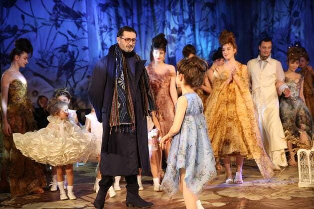 Haute Couture Franck Sorbier MODE : Fashion Week - Franck Sorbier - 25 01 2017 StephaneChemin Panoramic 
