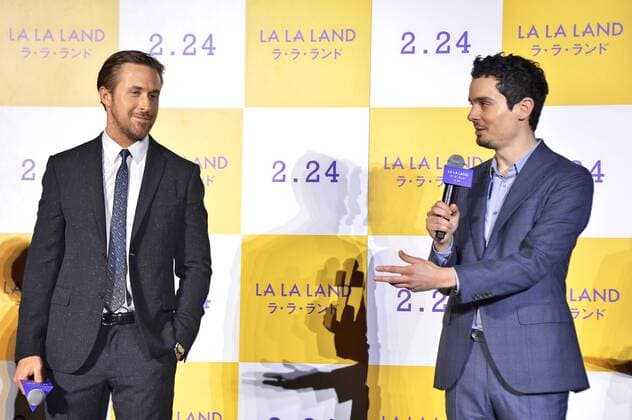 Ryan Gosling und Damien Chazelle bei der Premiere des Kinofilms La La Land im Roppongi Hills Center. Tokio, 26.01.2017 Foto:xK.xNarax xFuturexImage