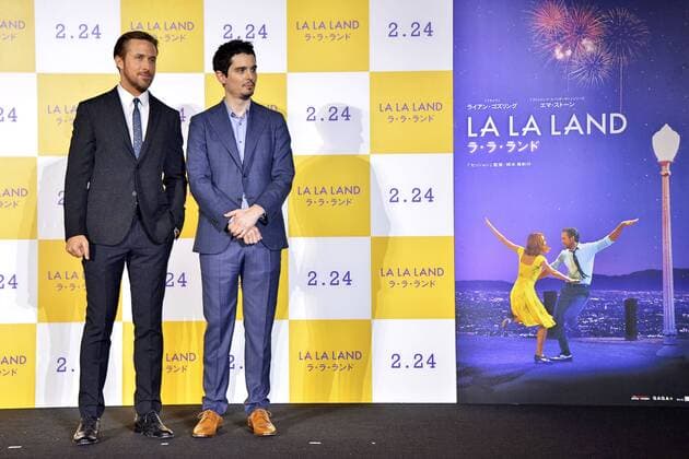 Ryan Gosling und Damien Chazelle bei der Premiere des Kinofilms La La Land im Roppongi Hills Center. Tokio, 26.01.2017 Foto:xK.xNarax xFuturexImage