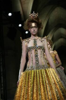 Haute Couture Guo Pei MODE : Fashion Week - Guo Pei- 25 01 2017 StephaneChemin Panoramic 