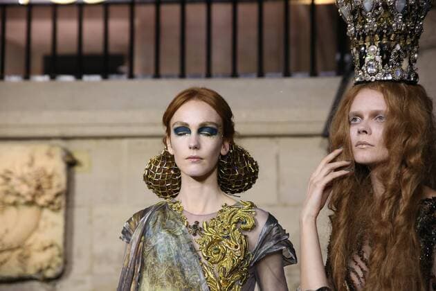 Haute Couture Guo Pei MODE : Fashion Week - Guo Pei- 25 01 2017 StephaneChemin Panoramic 