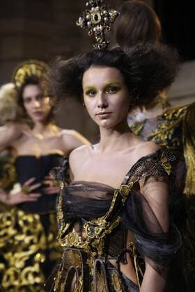 Haute Couture Guo Pei MODE : Fashion Week - Guo Pei- 25 01 2017 StephaneChemin Panoramic 