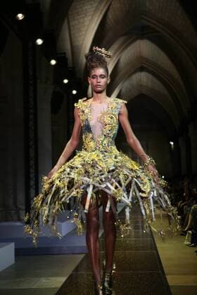 Haute Couture Guo Pei MODE : Fashion Week - Guo Pei- 25 01 2017 StephaneChemin Panoramic 