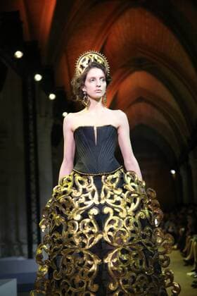 Haute Couture Guo Pei MODE : Fashion Week - Guo Pei- 25 01 2017 StephaneChemin Panoramic 
