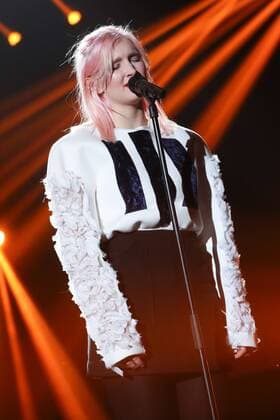 Alice on the roof perform at the second edition of the D6bels music awards for artists of Federation Wallonie-Bruxelles, Thursday 26 January 2017.  VIRGINIExLEFOUR 05034020
