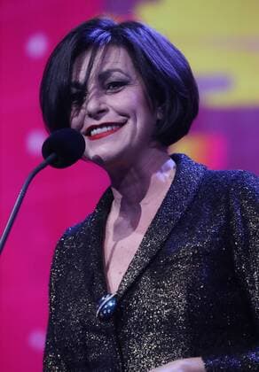 Singer Lio pictured during the second edition of the D6bels music awards for artists of Federation Wallonie-Bruxelles, Thursday 26 January 2017.  VIRGINIExLEFOUR 05034016