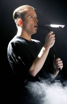 Loic Nottet pictured during the second edition of the D6bels music awards for artists of Federation Wallonie-Bruxelles, Thursday 26 January 2017.  VIRGINIExLEFOUR 05034153