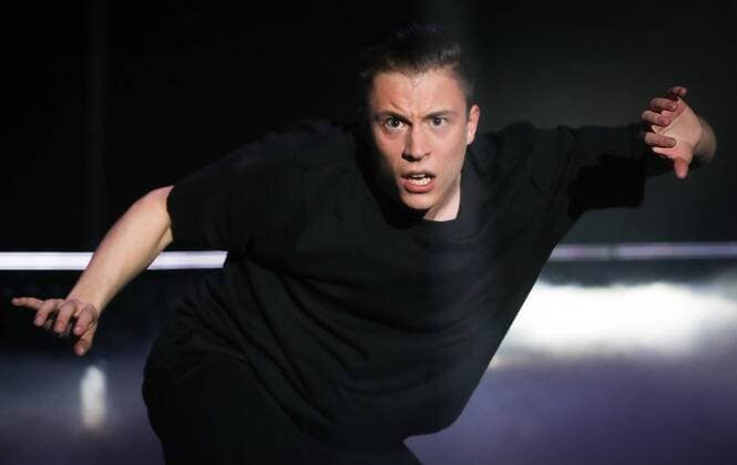 Loic Nottet pictured during the second edition of the D6bels music awards for artists of Federation Wallonie-Bruxelles, Thursday 26 January 2017.  VIRGINIExLEFOUR 05034150