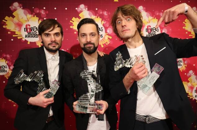 Puggy pictured after the second edition of the D6bels music awards for artists of Federation Wallonie-Bruxelles, Thursday 26 January 2017.  VIRGINIExLEFOUR 05034172