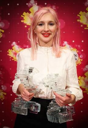 Alice on the roof pictured after the second edition of the D6bels music awards for artists of Federation Wallonie-Bruxelles, Thursday 26 January 2017.  VIRGINIExLEFOUR 05034175